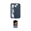 ieg™ iPhone 14 Kılıf Yankı Form Serisi - Siyah Buffer Hayalet Cam Ekran Koruyucu