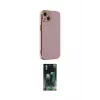 ieg™ iPhone 14 Kılıf Yankı Serisi - Şeffaf 360 Full Body Arka Koruyucu