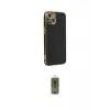 ieg™ iPhone 14 Kılıf Yankı Serisi - Siyah Joko Magic 5D Hayalet Cam