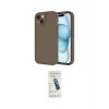 ieg™ iPhone 14 Kılıf Yankı Yansıma Özel Seri - Şeffaf Pasifik Cam Ekran Koruyucu