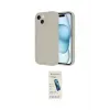 ieg™ iPhone 14 Kılıf Yankı Yansıma Özel Seri - Şeffaf Pasifik Cam Ekran Koruyucu