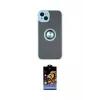 ieg™ iPhone 14 Kılıf Yörünge Çizgi - Siyah Buffer Hayalet Cam Ekran Koruyucu