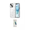 ieg™ iPhone 14 Kılıf Yörünge Form - Şeffaf Pasifik Cam Ekran Koruyucu