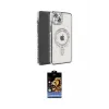 ieg™ iPhone 14 Kılıf Zirve Doku Prime - Siyah Buffer Hayalet Cam Ekran Koruyucu