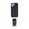 ieg™ iPhone 14 Plus Kılıf Ahenk Serisi - Siyah 360 Mat Full Body Arka Koruyucu
