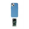 ieg™ iPhone 14 Plus Kılıf Ahenk Serisi - Siyah 360 Mat Full Body Arka Koruyucu