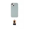 ieg™ iPhone 14 Plus Kılıf Çekirdek Çizgi - Şeffaf Maxco Cam Ekran Koruyucu