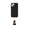 ieg™ iPhone 14 Plus Kılıf Çekirdek Çizgi - Şeffaf Maxco Cam Ekran Koruyucu