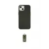 ieg™ iPhone 14 Plus Kılıf Çekirdek Çizgi - Siyah Joko Magic 5D Hayalet Cam