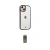 ieg™ iPhone 14 Plus Kılıf Çekirdek Klasik Serisi - Siyah Joko Magic 5D Hayalet Cam