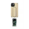 ieg™ iPhone 14 Plus Kılıf Çekirdek Yansıma - Siyah 360 Mat Full Body Arka Koruyucu