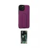 ieg™ iPhone 14 Plus Kılıf Çekirdek Yansıma - Siyah 360 Mat Full Body Arka Koruyucu