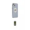 ieg™ iPhone 14 Plus Kılıf İz Form Serisi - Siyah Joko Magic 5D Hayalet Cam