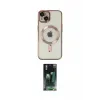 ieg™ iPhone 14 Plus Kılıf Nova Işık Özel Seri - Siyah 360 Mat Full Body Arka Koruyucu