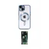ieg™ iPhone 14 Plus Kılıf Nova Işık Özel Seri - Siyah 360 Mat Full Body Arka Koruyucu