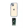 ieg™ iPhone 14 Plus Kılıf Vadi Minimal - Siyah 360 Mat Full Body Arka Koruyucu