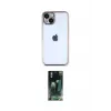 ieg™ iPhone 14 Plus Kılıf Vadi Minimal - Siyah 360 Mat Full Body Arka Koruyucu
