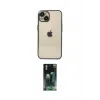 ieg™ iPhone 14 Plus Kılıf Vadi Minimal - Siyah 360 Mat Full Body Arka Koruyucu