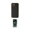 ieg™ iPhone 14 Plus Kılıf Yadigar Klasik - Siyah 360 Mat Full Body Arka Koruyucu