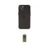 ieg™ iPhone 14 Plus Kılıf Yadigar Yansıma Serisi - Siyah Joko Magic 5D Hayalet Cam