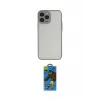 ieg™ iPhone 14 Pro Kılıf Ahenk Çizgi Serisi - Siyah 18D Cam Ekran Koruyucu