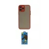 ieg™ iPhone 14 Pro Kılıf Ahenk Çizgi Serisi - Siyah 18D Cam Ekran Koruyucu