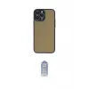 ieg™ iPhone 14 Pro Kılıf Ahenk Çizgi Serisi - Siyah Joko Magic 5D Cam