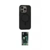 ieg™ iPhone 14 Pro Kılıf Ahenk Form Serisi - Siyah 360 Mat Full Body Arka Koruyucu
