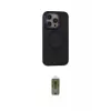 ieg™ iPhone 14 Pro Kılıf Ahenk Form Serisi - Siyah Joko Magic 5D Hayalet Cam