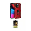 ieg™ iPhone 14 Pro Kılıf Ahenk Klasik Koleksiyonu - Siyah Buffer Cam Ekran Koruyucu