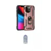 ieg™ iPhone 14 Pro Kılıf Ahenk Klasik Koleksiyonu - Siyah Joko Magic 5D Cam