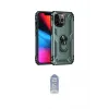 ieg™ iPhone 14 Pro Kılıf Ahenk Klasik Koleksiyonu - Siyah Joko Magic 5D Cam