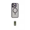 ieg™ iPhone 14 Pro Kılıf Ahenk Klasik Özel Seri - Siyah Joko Magic 5D Hayalet Cam