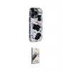 ieg™ iPhone 14 Pro Kılıf Ahenk Modern Serisi - Siyah Bilvis 3D Mat Cam Ekran Koruyucu