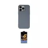 ieg™ iPhone 14 Pro Kılıf Ahenk Serisi - Siyah Buffer Hayalet Cam Ekran Koruyucu