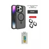 ieg™ iPhone 14 Pro Kılıf Akış Form - Siyah Polymer Nano Ekran Koruyucu