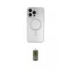 ieg™ iPhone 14 Pro Kılıf Akış Minimal Özel Seri - Siyah Joko Magic 5D Hayalet Cam