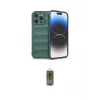 ieg™ iPhone 14 Pro Kılıf Atlas Koleksiyonu - Siyah Joko Magic 5D Hayalet Cam