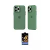 ieg™ iPhone 14 Pro Kılıf Atlas Minimal Prime - Siyah Buffer Hayalet Cam Ekran Koruyucu
