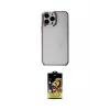 ieg™ iPhone 14 Pro Kılıf Doruk Doku Prime - Siyah Buffer Cam Ekran Koruyucu