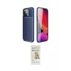 ieg™ iPhone 14 Pro Kılıf Eksen Form Prime - Siyah Mat Seramik Nano Ekran Koruyucu