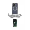 ieg™ iPhone 14 Pro Kılıf Eksen Özel Seri - Siyah 360 Mat Full Body Arka Koruyucu