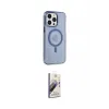 ieg™ iPhone 14 Pro Kılıf Kıvılcım Asil Özel Seri - Siyah Bilvis 3D Mat Cam Ekran Koruyucu