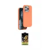 ieg™ iPhone 14 Pro Kılıf Kıvılcım Çizgi Serisi - Siyah Buffer Cam Ekran Koruyucu