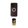 ieg™ iPhone 14 Pro Kılıf Kıvılcım Form Özel Seri - Siyah Buffer Cam Ekran Koruyucu