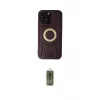 ieg™ iPhone 14 Pro Kılıf Kıvılcım Form Özel Seri - Siyah Joko Magic 5D Hayalet Cam