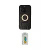 ieg™ iPhone 14 Pro Kılıf Kıvılcım Form Özel Seri - Siyah Polymer Nano Ekran Koruyucu