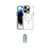 ieg™ iPhone 14 Pro Kılıf Kozmos Doku Koleksiyonu - Siyah Joko Magic 5D Cam