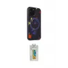 ieg™ iPhone 14 Pro Kılıf Kozmos Doku - Siyah Polymer Nano Ekran Koruyucu