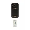 ieg™ iPhone 14 Pro Kılıf Kozmos Minimal Prime - Şeffaf Pasifik Cam Ekran Koruyucu